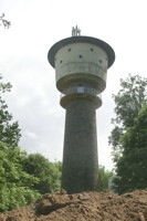 Wasserturm in Bridel